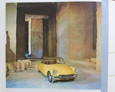 Citroen DS 19 Modelprogram 1959 Carbrochure (8417)